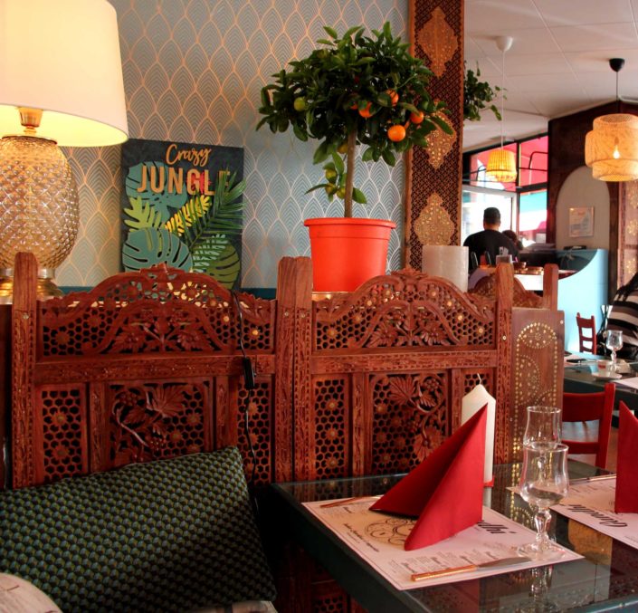 Le Fameux Jungle Corner du Café Gandhi aux Paquis